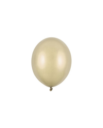 Balony Strong 23 cm, Metallic Cold Gold (1 op. / 100 szt.)