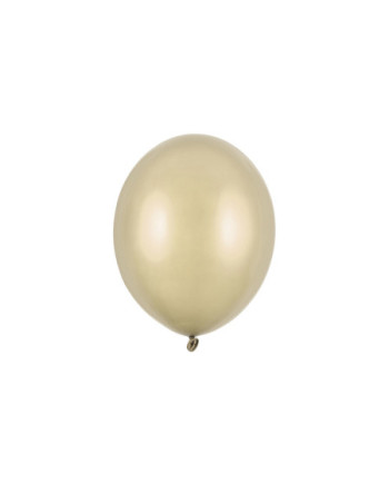 Balony Strong 27 cm, Metallic Cold Gold (1 op. / 50 szt.)