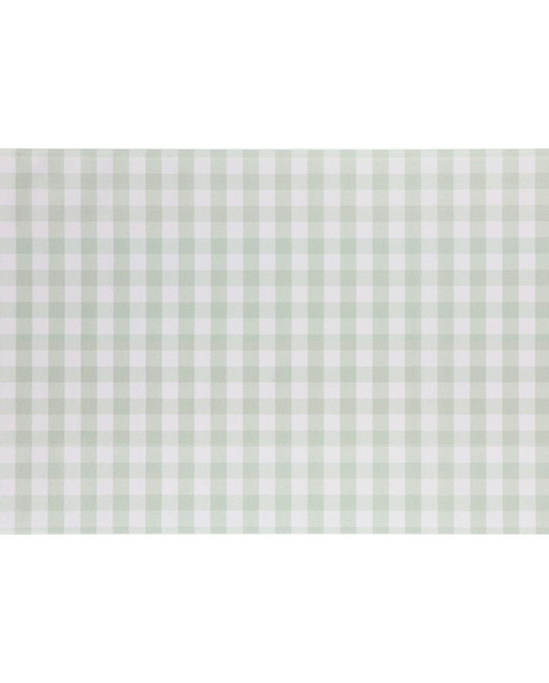 Bieżnik flizelinowy Kratka, szałwiowy, 40x500cm