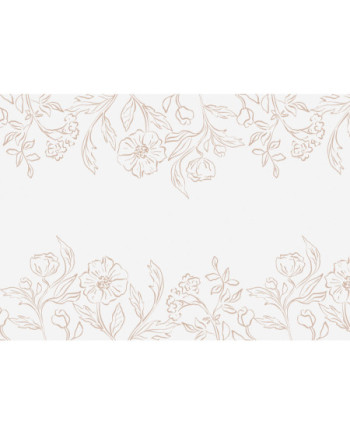 Bieżnik flizelinowy Kwiatowy, mix, 40x500 cm