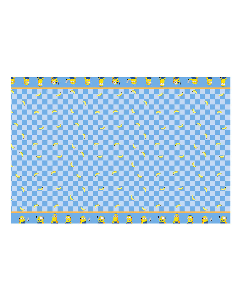 Obrus papierowy Minionki, 180 x 120 cm, mix