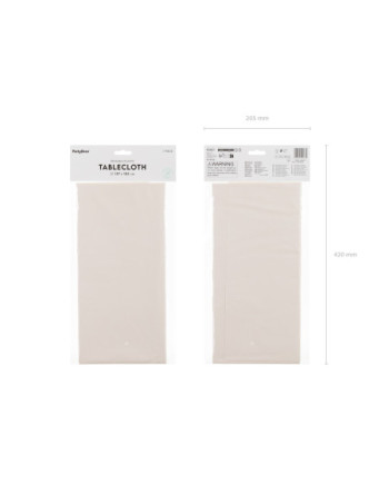 Obrus, 137x183 cm, beż