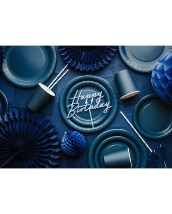 Obrus, 137x183 cm, granatowy