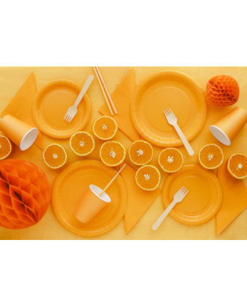 Obrus, 137x183 cm, jasny pomarańczowy