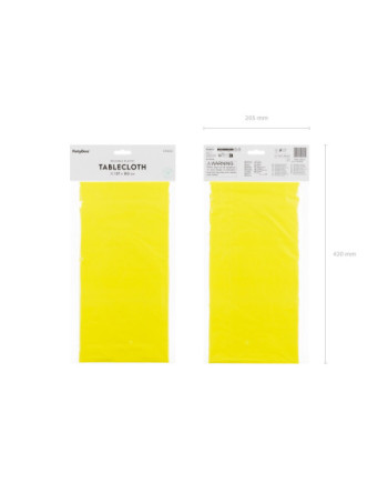 Obrus, 137x183 cm, żółty