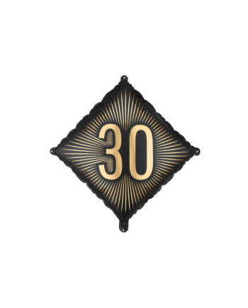 Balon foliowy ''30'', 46x46 cm, mix