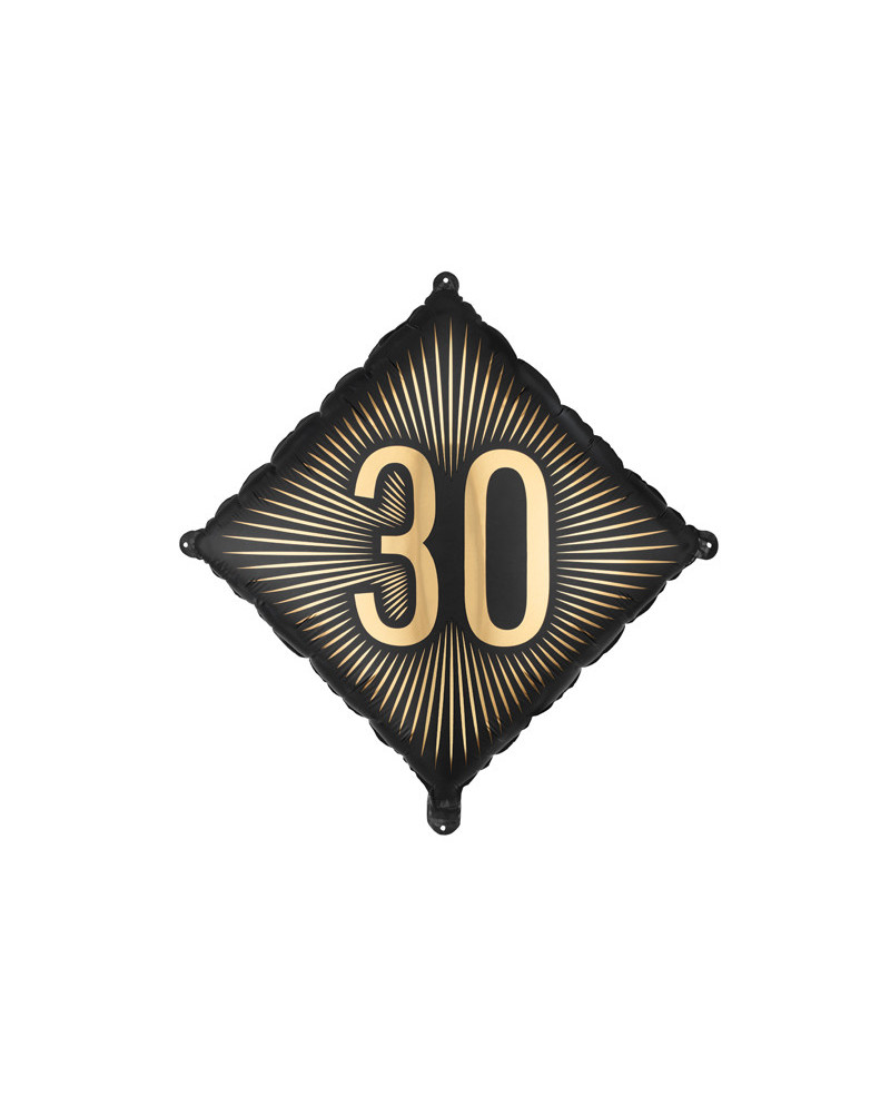 Balon foliowy ''30'', 46x46 cm, mix