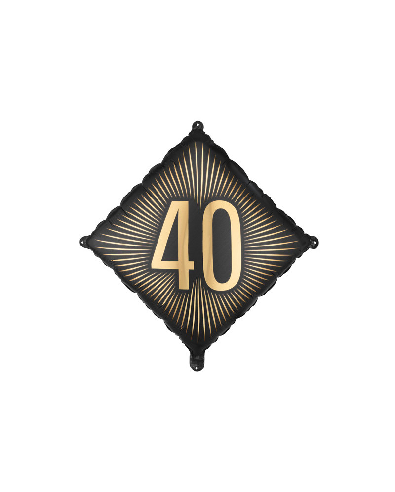 Balon foliowy ''40'', 46x46 cm, mix