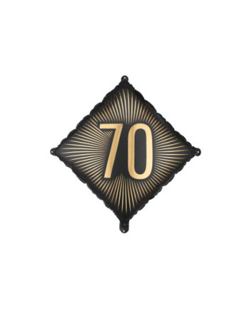 Balon foliowy ''70'', 46x46 cm, mix