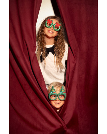 Okulary Świąteczne Choinki, mix