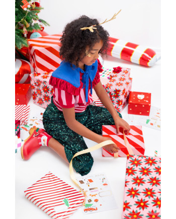 Papier do pakowania - Paski, 70x200cm