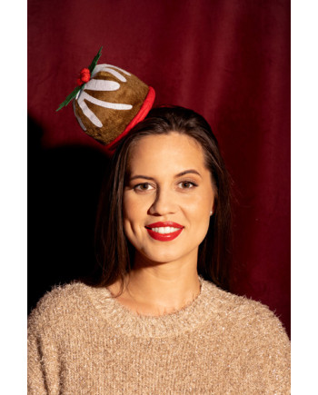 Opaska Babeczka z jemiołą, 19x19cm, mix