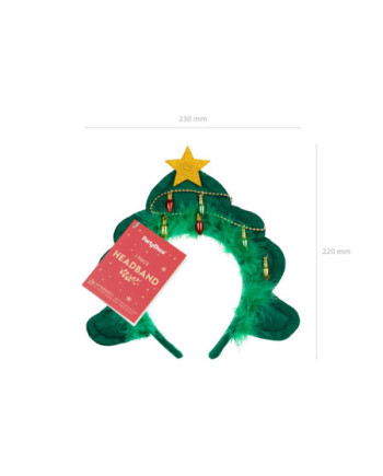 Opaska Choinka, 18.5x24cm, mix