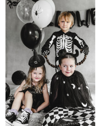 Opaska Kapelusz Czarownicy, 17x28cm, czarny