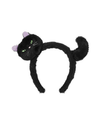 Opaska Kot, 23.5x18cm, czarny