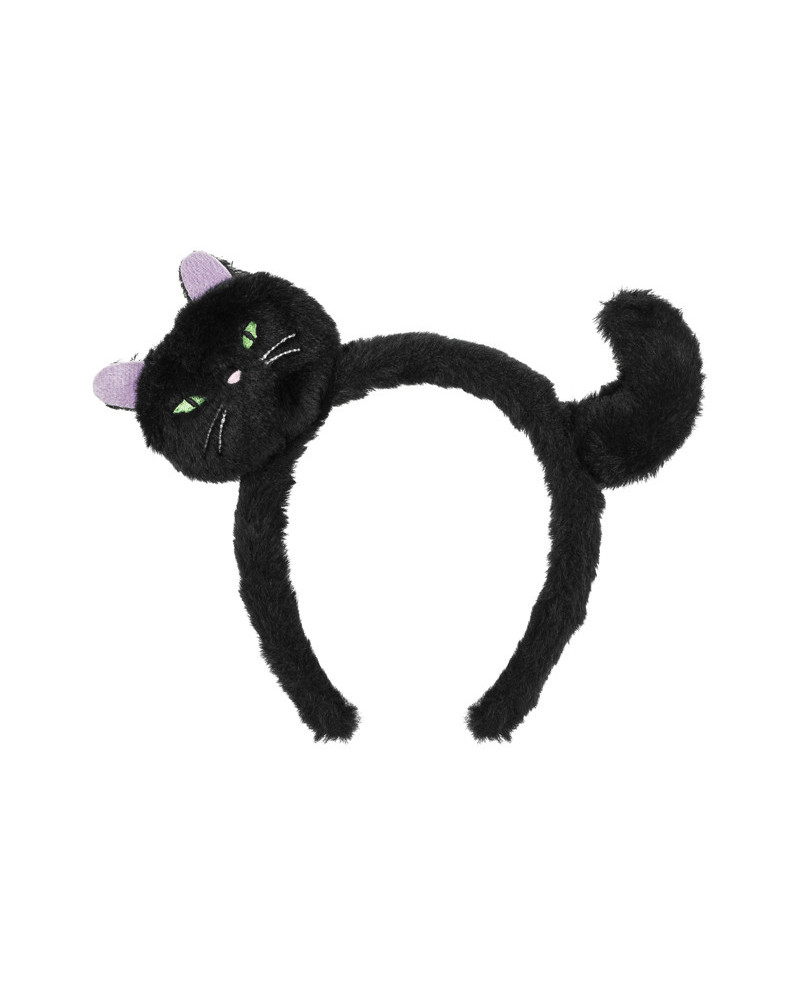 Opaska Kot, 23.5x18cm, czarny