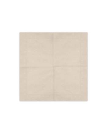 Serwetki papierowe, beż, 33x33cm (1 op. / 20 szt.)