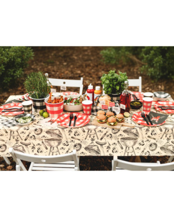 Serwetki BBQ, 33x33 cm, mix (1 op. / 20 szt.)