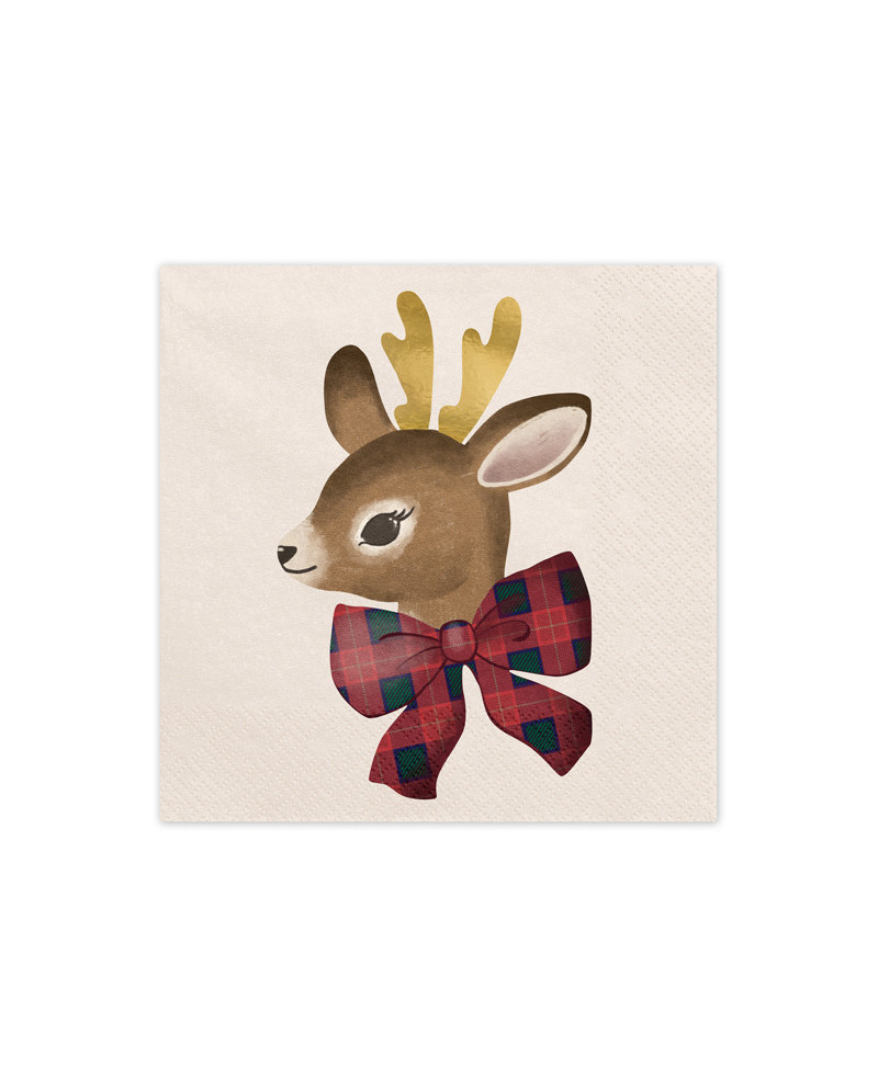 Serwetki Jelonek, 33x33cm, mix (1 op. / 12 szt.)