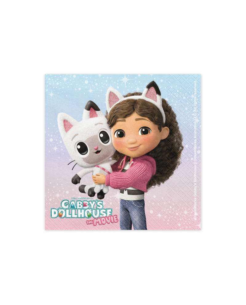 Serwetki Koci Domek Gabi, 33 x 33 cm, mix (1 op. / 20 szt.)