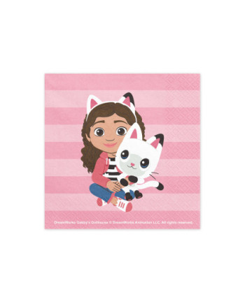 Serwetki Koci Domek Gabi, 33 x 33, mix (1 op. / 20 szt.)