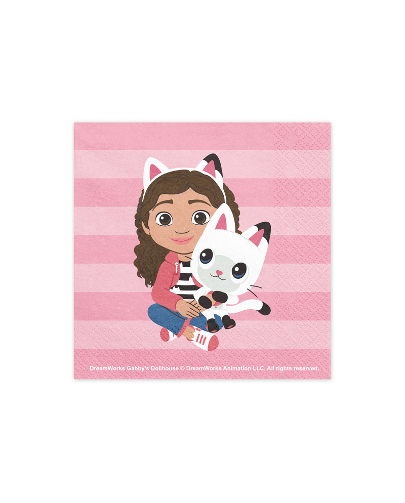 Serwetki Koci Domek Gabi, 33 x 33, mix (1 op. / 20 szt.)