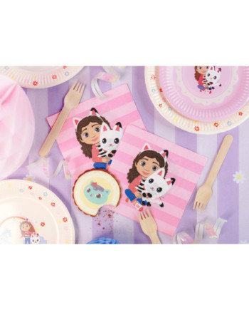 Serwetki Koci Domek Gabi, 33 x 33, mix (1 op. / 20 szt.)