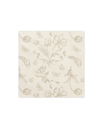 Serwetki Kwiaty, 33x33, mix (1 op. / 12 szt.)