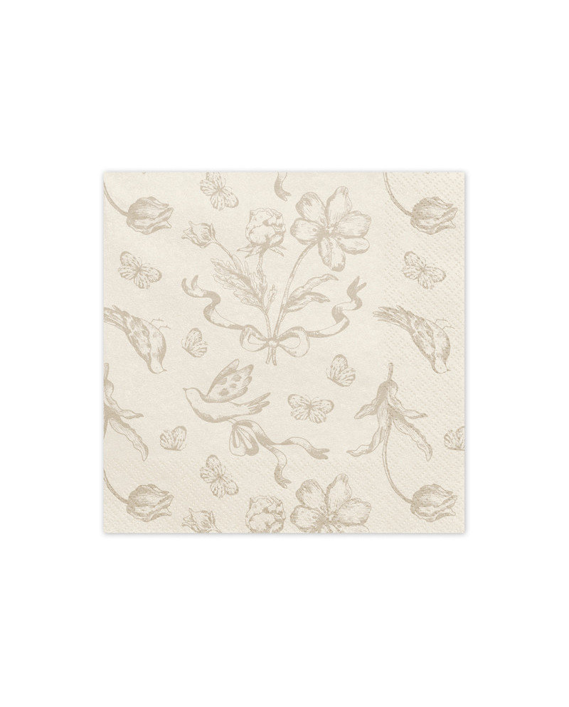 Serwetki Kwiaty, 33x33, mix (1 op. / 12 szt.)