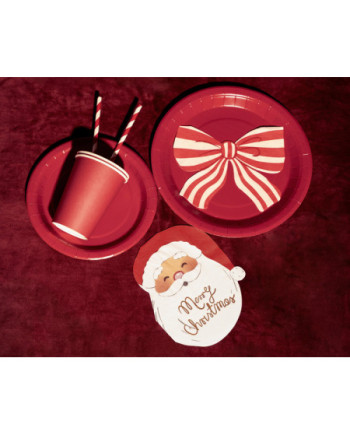 Serwetki Mikołaj, 13.5x16 cm, mix (1 op. / 12 szt.)