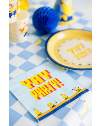 Serwetki Minionki, 33x33 cm, mix (1 op. / 20 szt.)