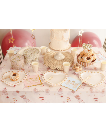 Serwetki One Myszki, 33x33 cm, różowy (1 op. / 12 szt.)