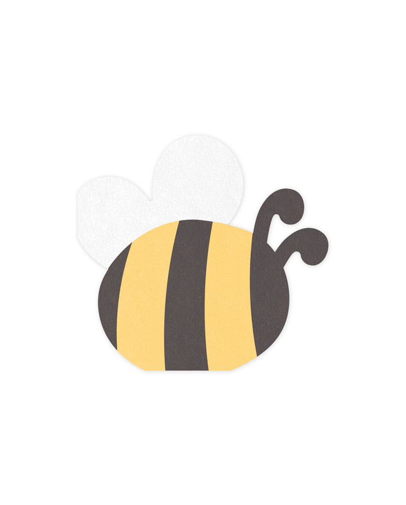 Serwetki Pszczółka, 16x15 cm, mix (1 op. / 12 szt.)