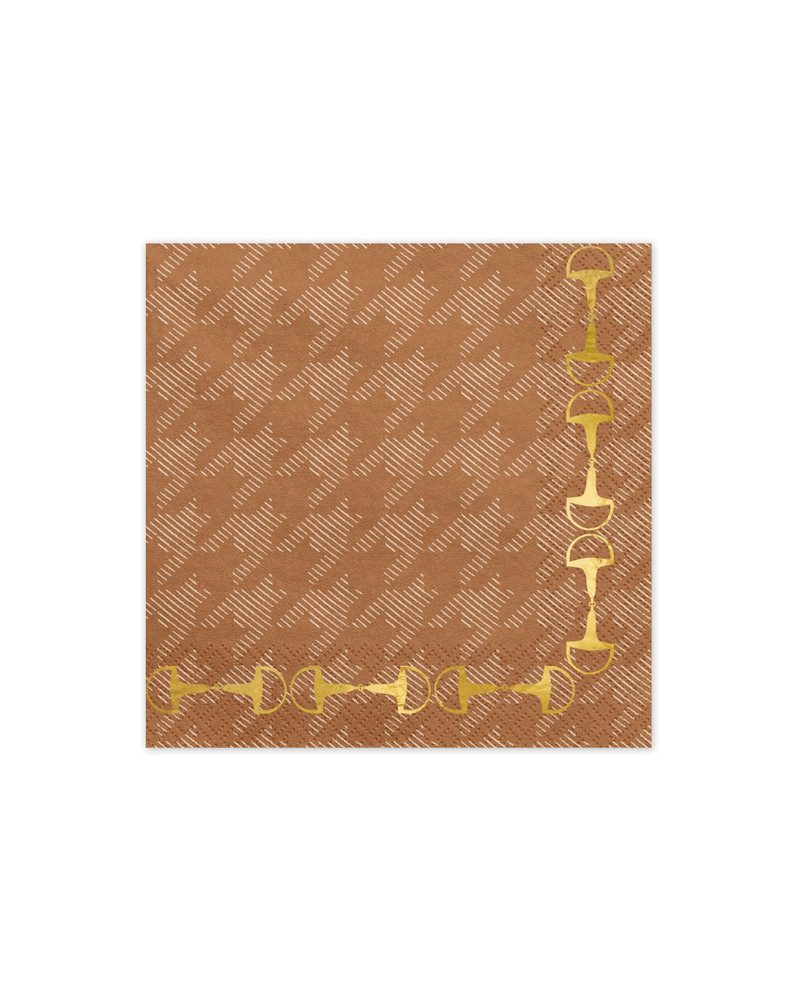 Serwetki Strzemiona, 33x33cm, mix (1 op. / 12 szt.)