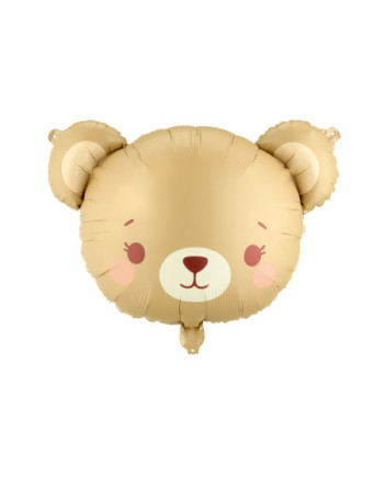 Balon foliowy Miś, 56x40 cm, mix