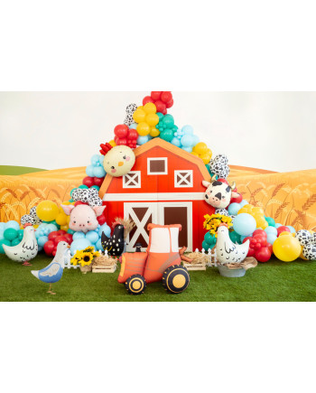 Stojący balon foliowy Traktor, 72x63.5 cm, mix
