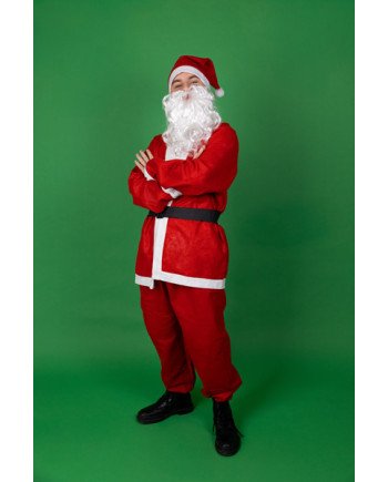 Strój Świętego Mikołaja, rozmiar 170-190cm, mix