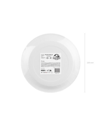 Talerzyki Jurassic World, 23 cm, mix (1 op. / 6 szt.)