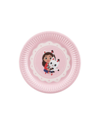 Talerzyki Koci Domek Gabi, mix, 18 cm (1 op. / 6 szt.)