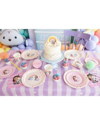 Talerzyki Koci Domek Gabi, mix, 18 cm (1 op. / 6 szt.)