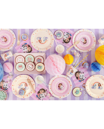 Talerzyki Koci Domek Gabi, mix, 23 cm (1 op. / 6 szt.)