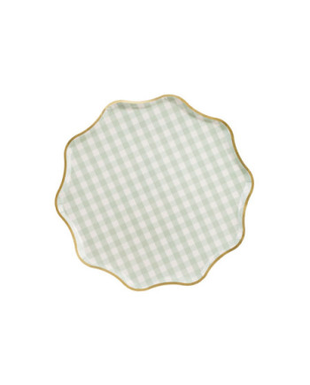 Talerzyki Kratka, 23cm, mix (1 op. / 6 szt.)