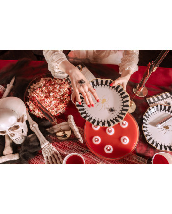 Talerzyki Pająk, 23 cm, mix (1 op. / 6 szt.)