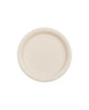 Talerzyki papierowe, beż, 23cm (1 op. / 6 szt.)