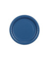 Talerzyki papierowe, granatowy, 23cm (1 op. / 6 szt.)