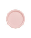 Talerzyki papierowe, jasny różowy, 23cm (1 op. / 6 szt.)