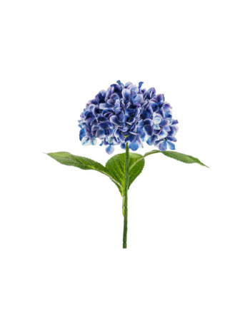Sztuczny Kwiat - Hortensja Premium, 69 cm, granat