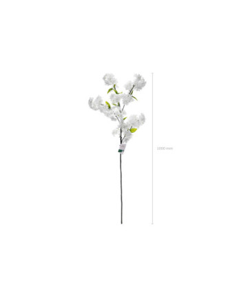 Sztuczny kwiat - Kwitnąca Wiśnia, 97 cm, biały