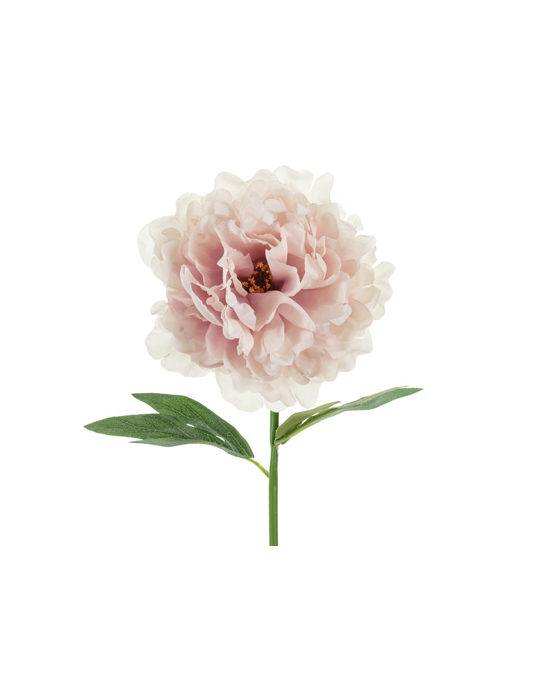 Sztuczny Kwiat - Piwonia, 35 cm, blady róż
