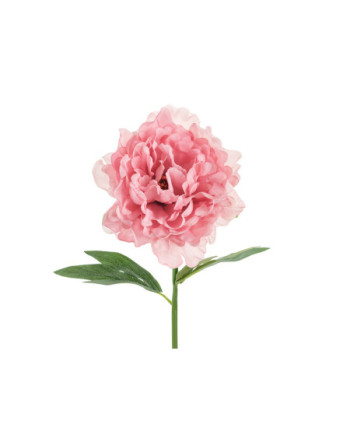 Sztuczny Kwiat - Piwonia, 35 cm, różowy